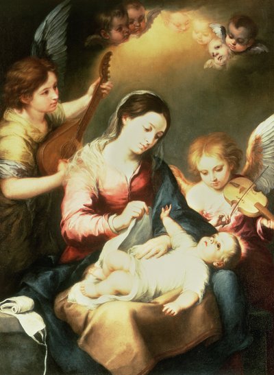Virgin of the Swaddling Clothes by Bartolomé Esteban Murillo